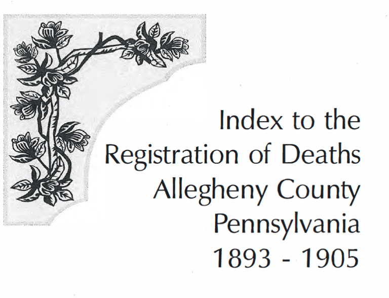 Allegheny County Death Notices This Week Archives